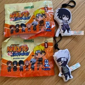 Naruto Series 1 Collectible Plush Blind Bag Sasuke and Kakashi